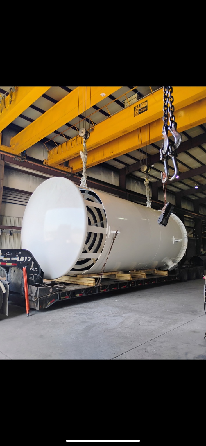 Industrial vessel transport